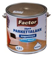 Factor aqua parkettalakk magasfényű 2,5l