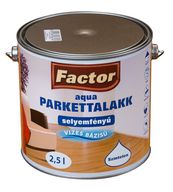 Factor aqua parkettalakk selyemfényű 0,75l