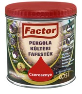 Factor pergola fafesték wenge 0,75l