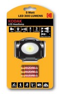 Kodak LED fejlámpa 5W 300 lumen